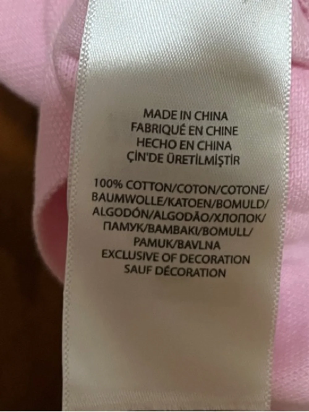 Ralph Lauren Light Pink Polo with Navy Pony
